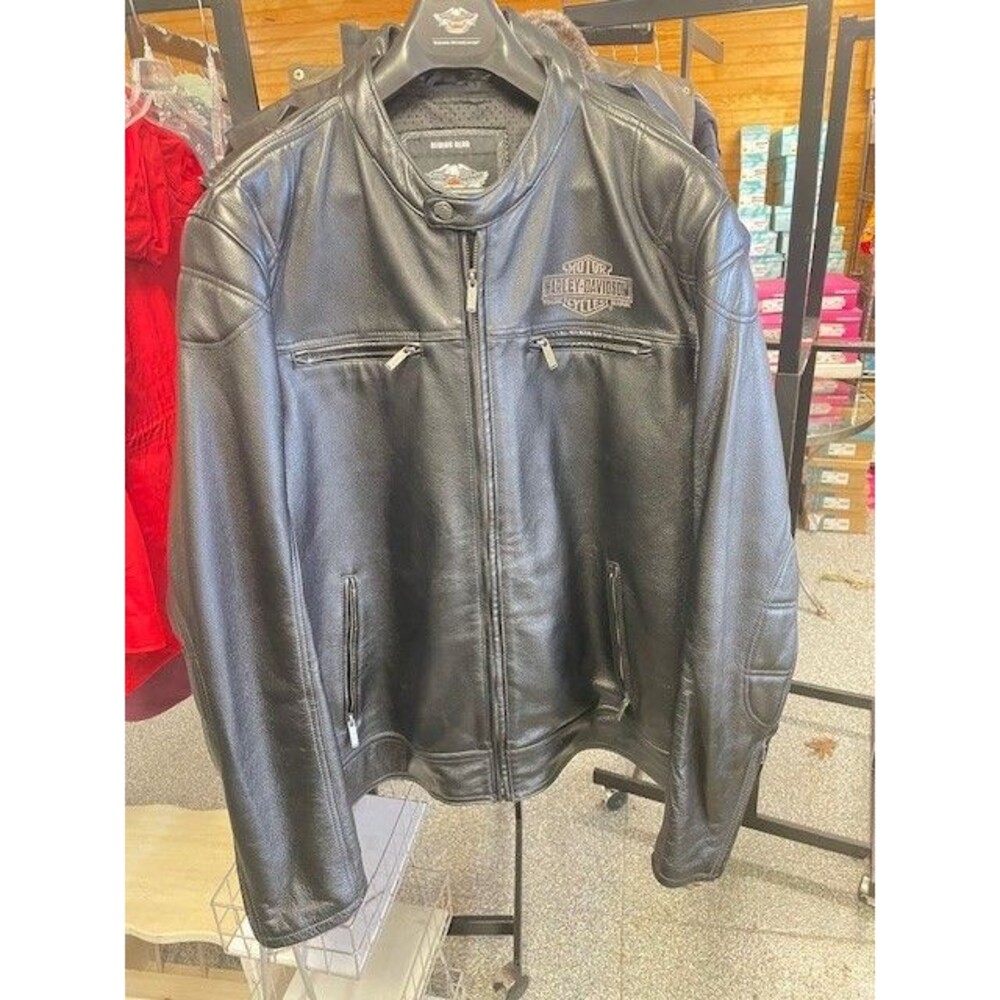 Harley Davidson mens 2XL leather jacket